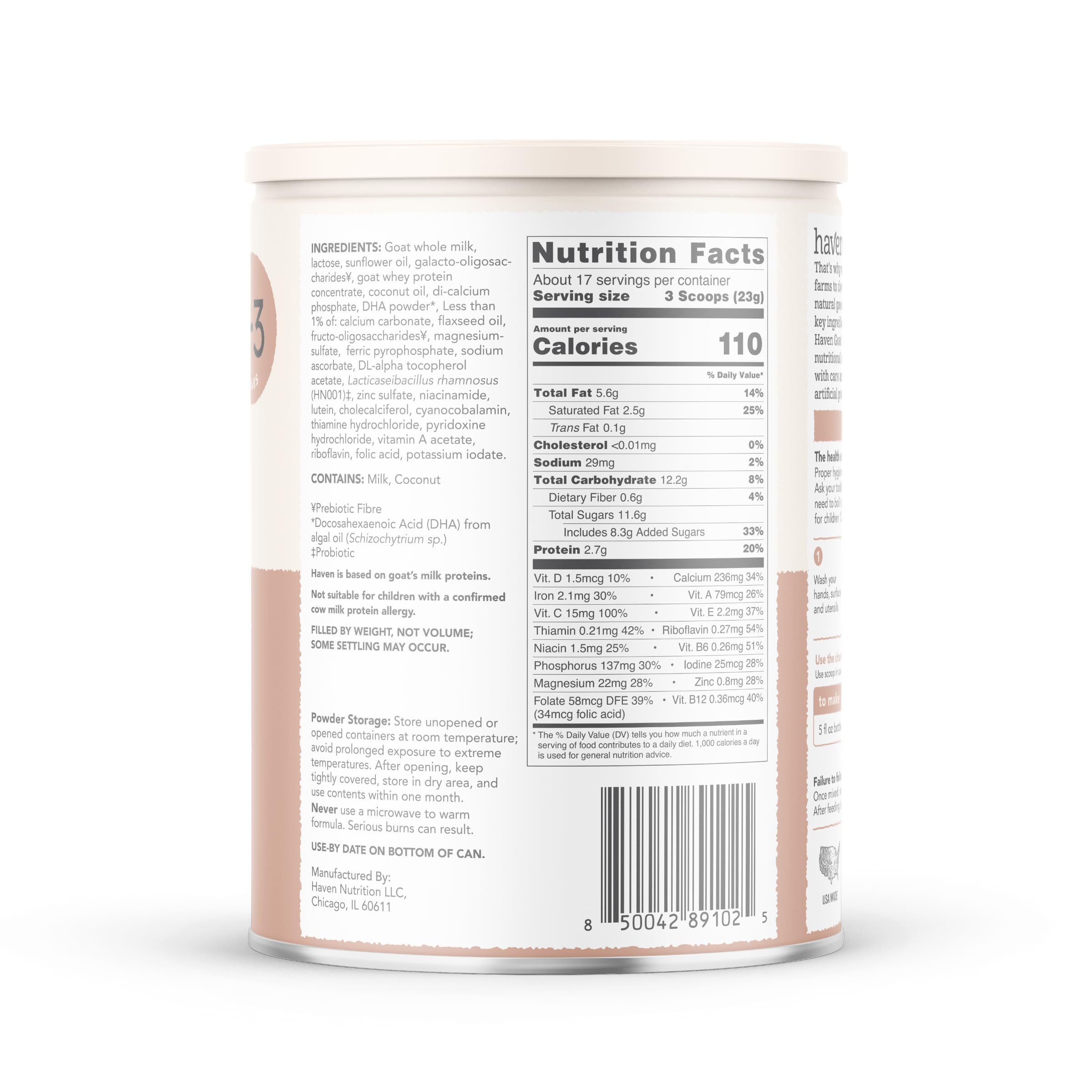 Non-GMO labeling on can reinforces clean ingredient choices.