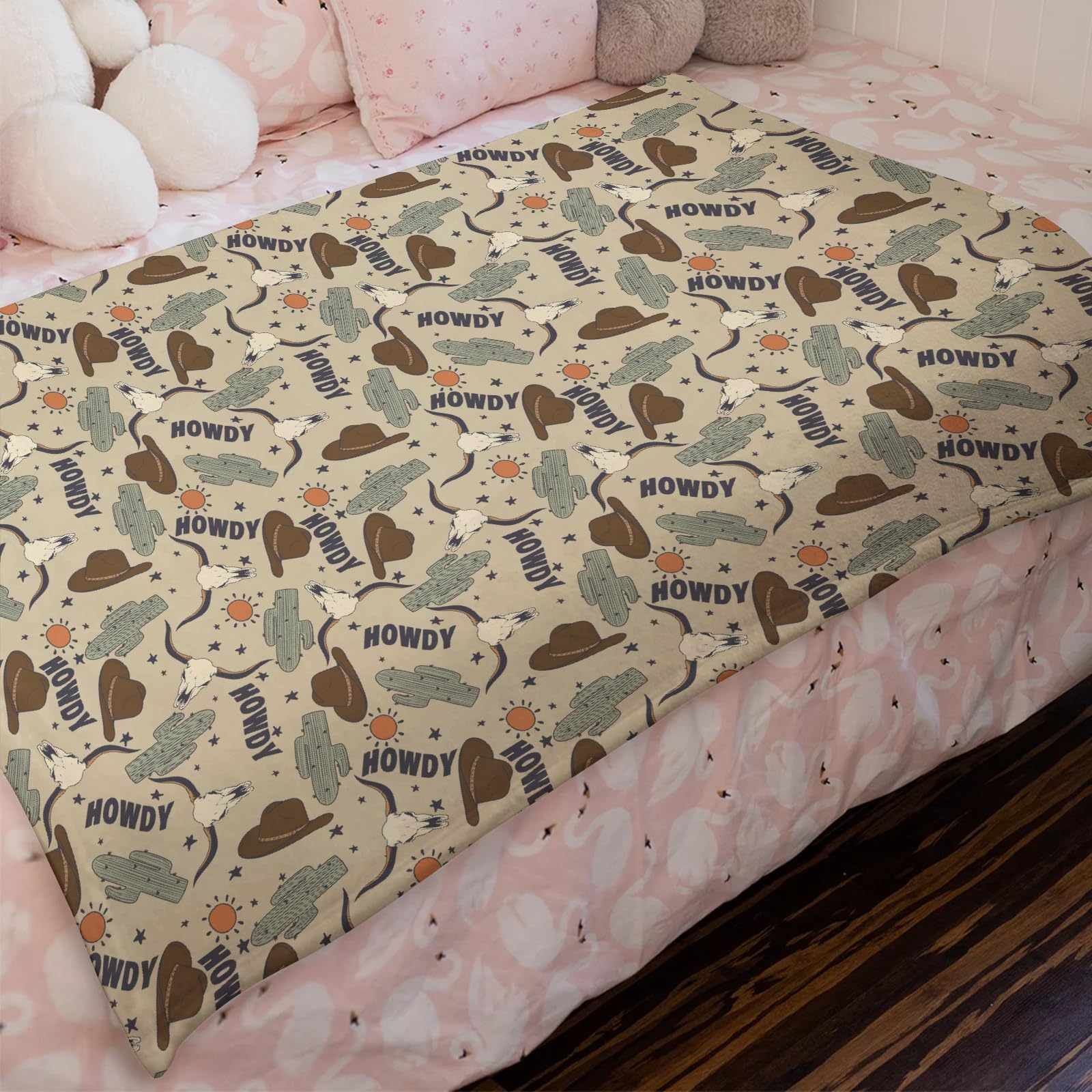 HawSkgFub baby nursery decor blanket brightens the space