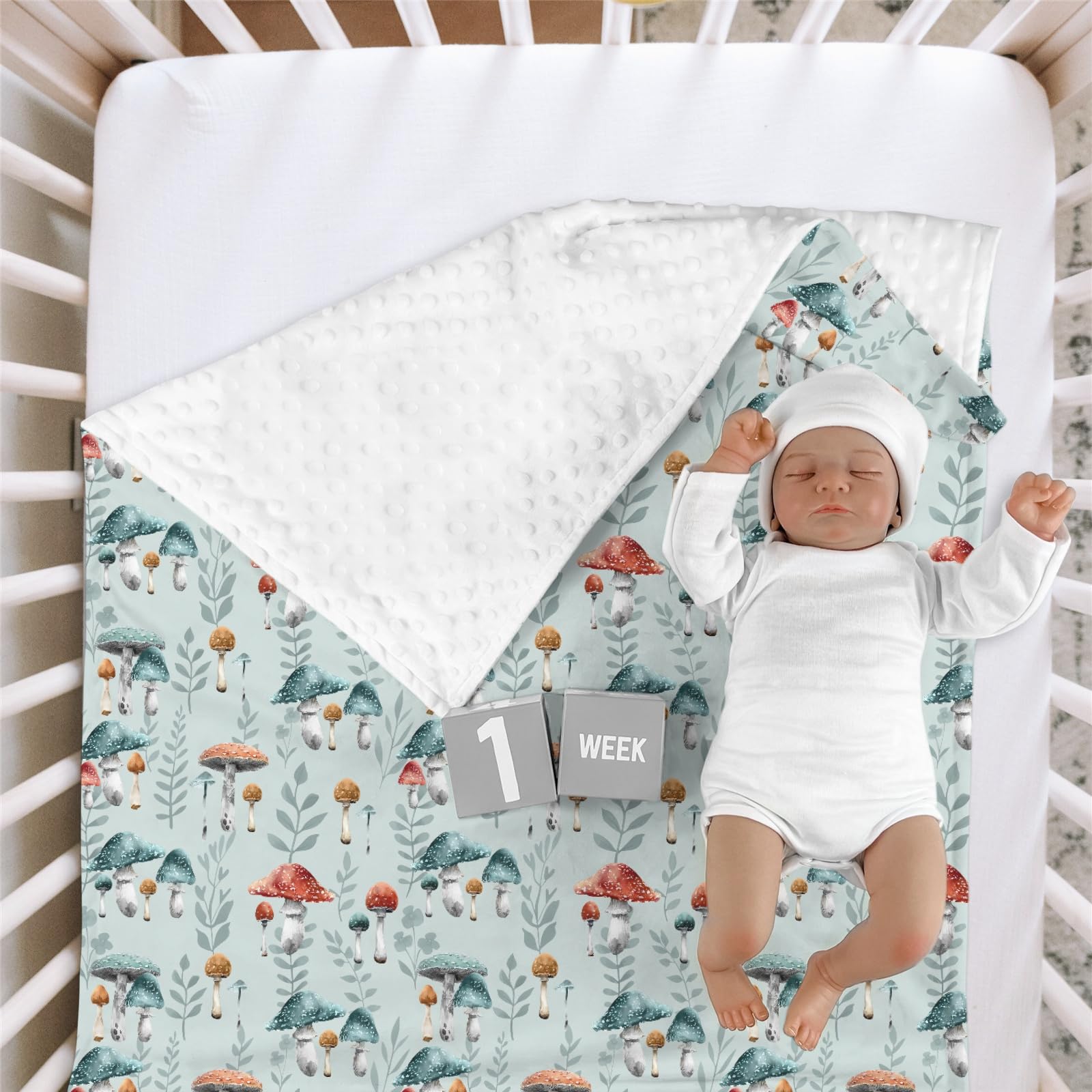 HawSkgFub 40x50 blanket for nap time and stroller outings