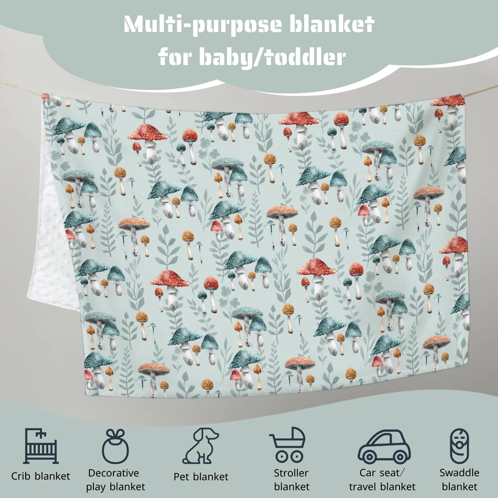 HawSkgFub unisex design suits any nursery and makes a thoughtful gift