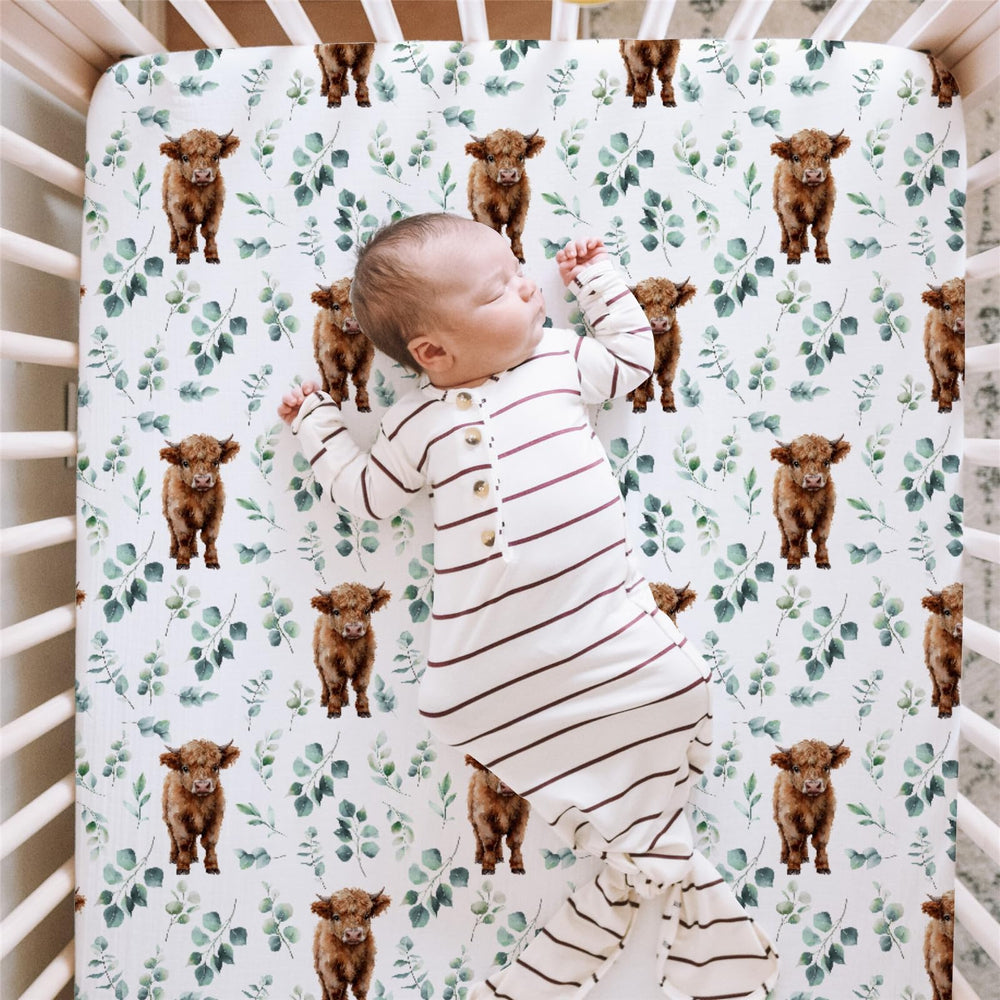 HawSkgFub machine-washable crib sheet stays vibrant after washing