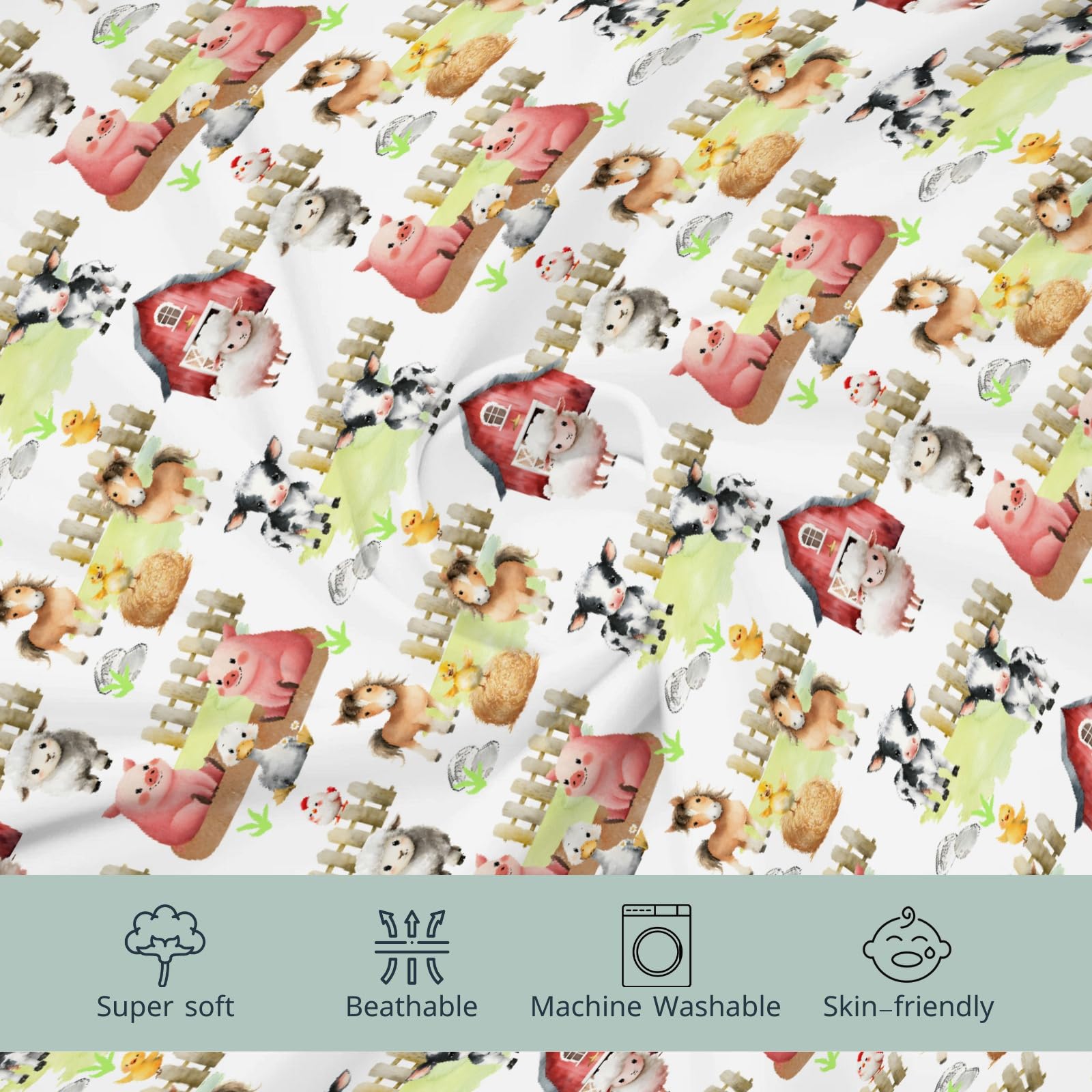HawSkgFub gift-ready baby shower cover for nursery setup.