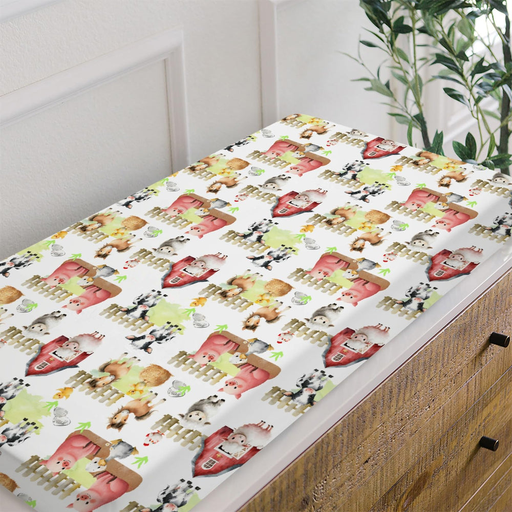 HawSkgFub machine-washable changing pad cover for simple cleanup.