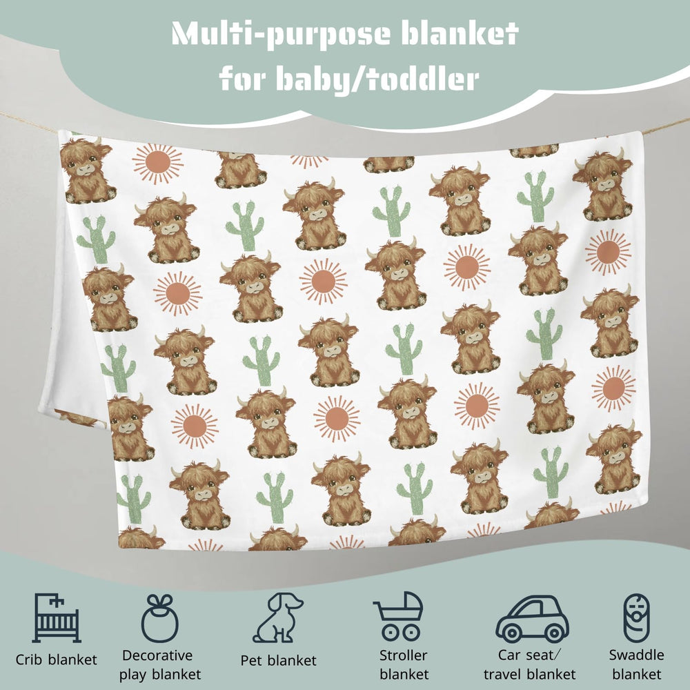 HawSkgFub receiving blanket ideal for crib, stroller, or car seat on the go