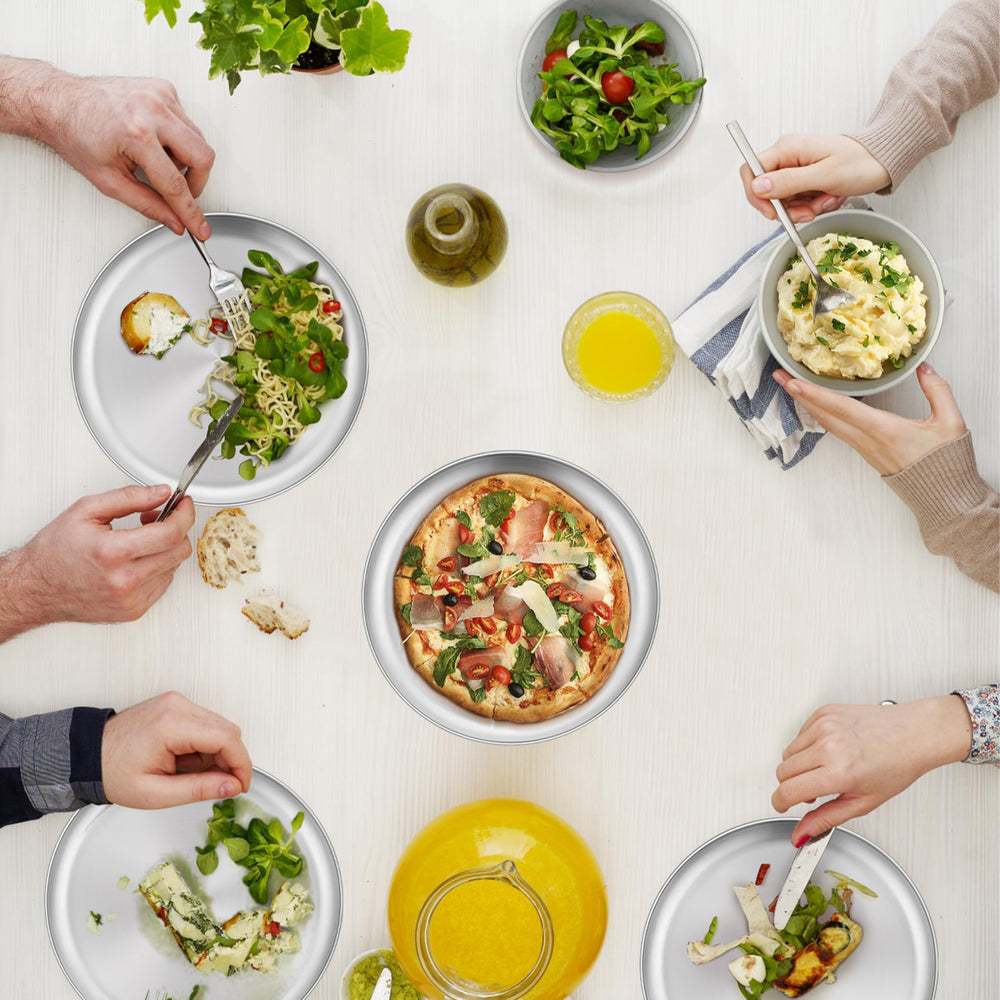 HaWare dishware in everyday dining, easy to clean and dishwasher-safe.