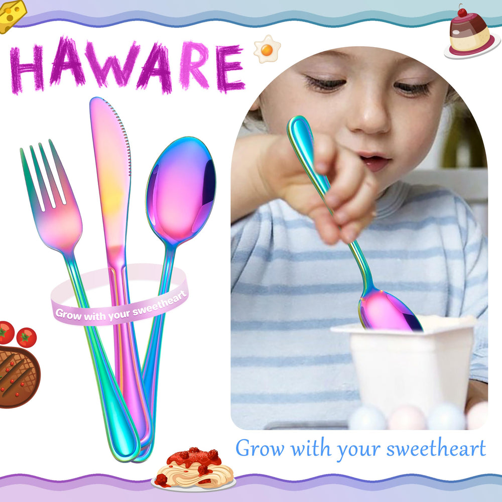 HaWare safe-edge design prevents snags, supporting independent eating.