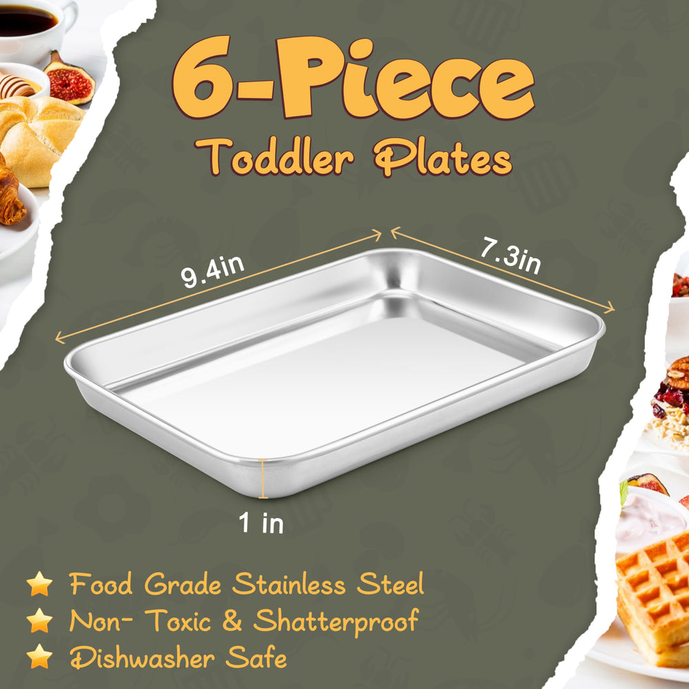 HaWare kids snack tray in oven-safe design ready for light baking or snack service.