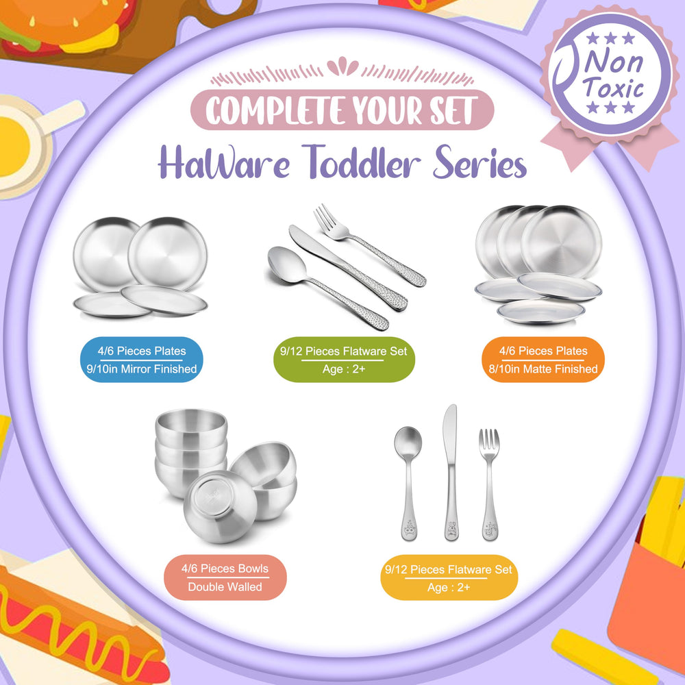HaWare versatile dinnerware suitable for home, camping, and gatherings.