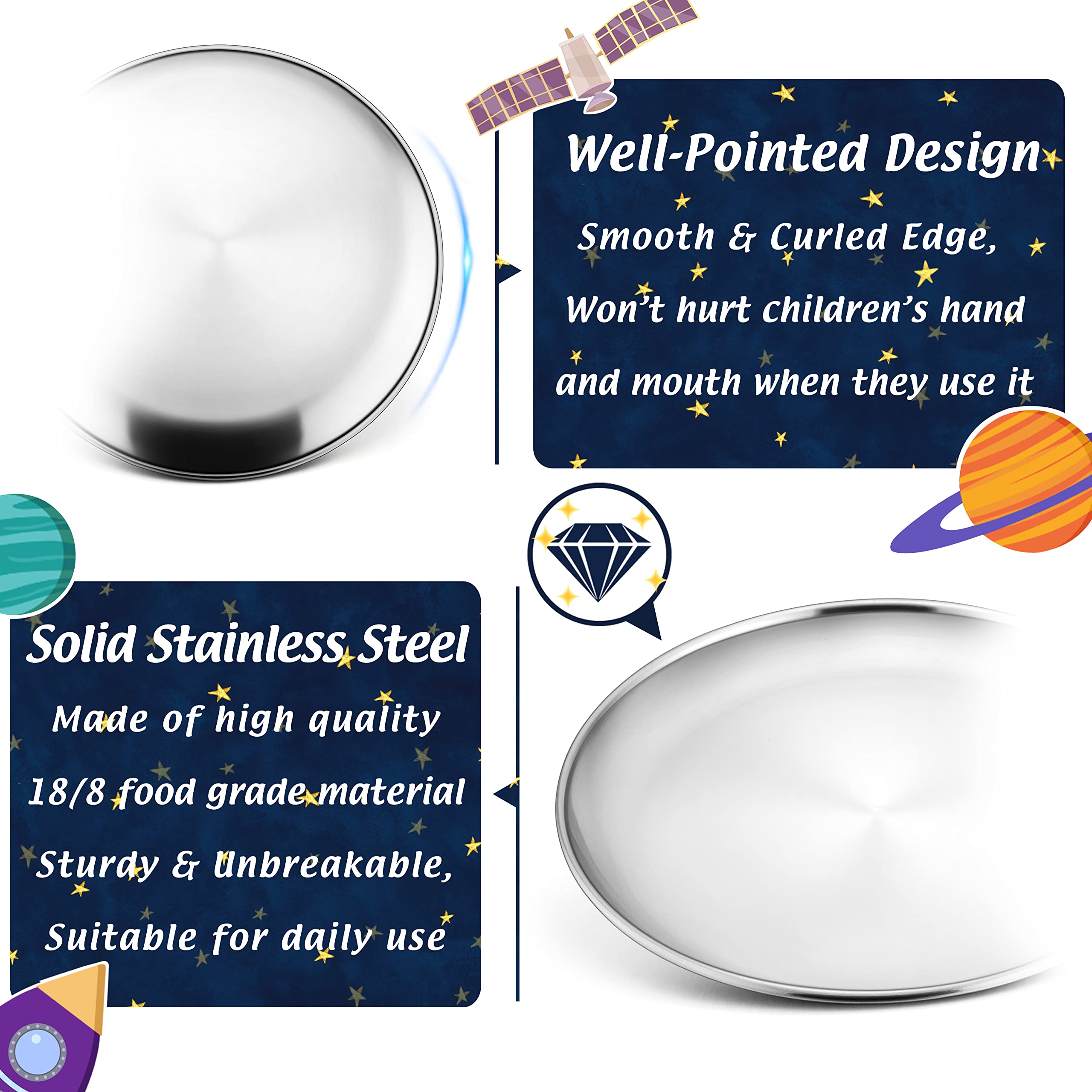 HaWare mirror-finish plate highlights refined look for meals.