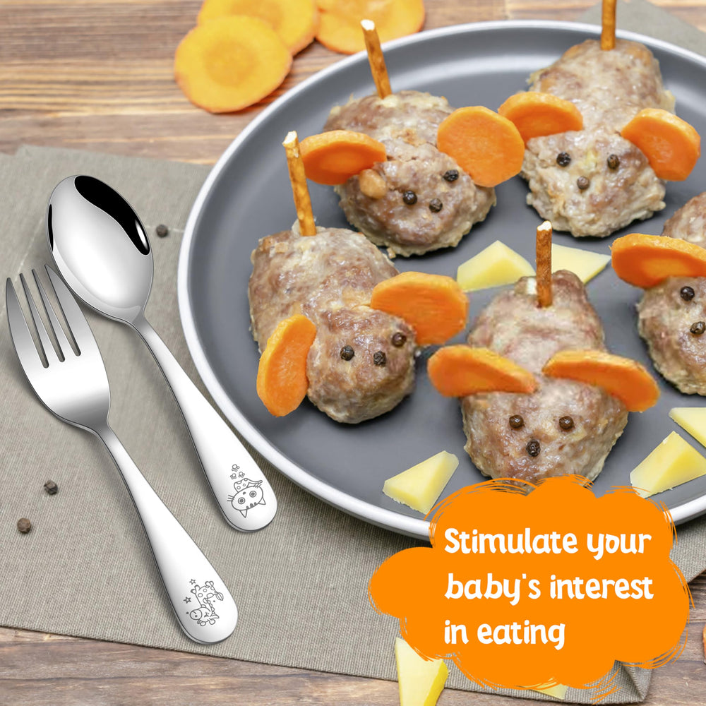 HaWare utensils with ergonomic grip for comfy handling.