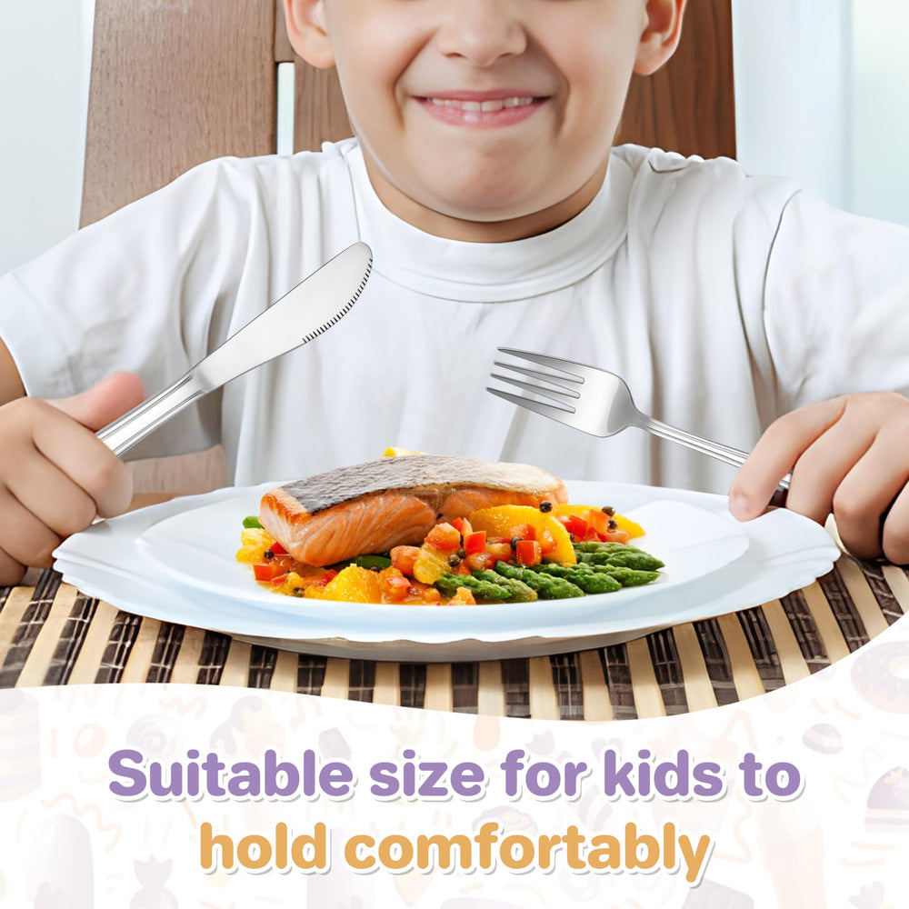HaWare 5 spoons and 5 forks for complete meals