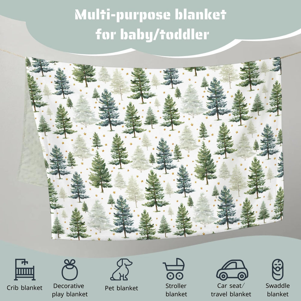 HawSkgFub Starry night sky swaddle cozy dual-layer design for nursery use
