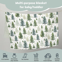 HawSkgFub Starry night sky swaddle cozy dual-layer design for nursery use