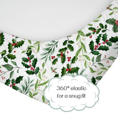 HawSkgFub holly berry bedding cover festive design for boys and girls