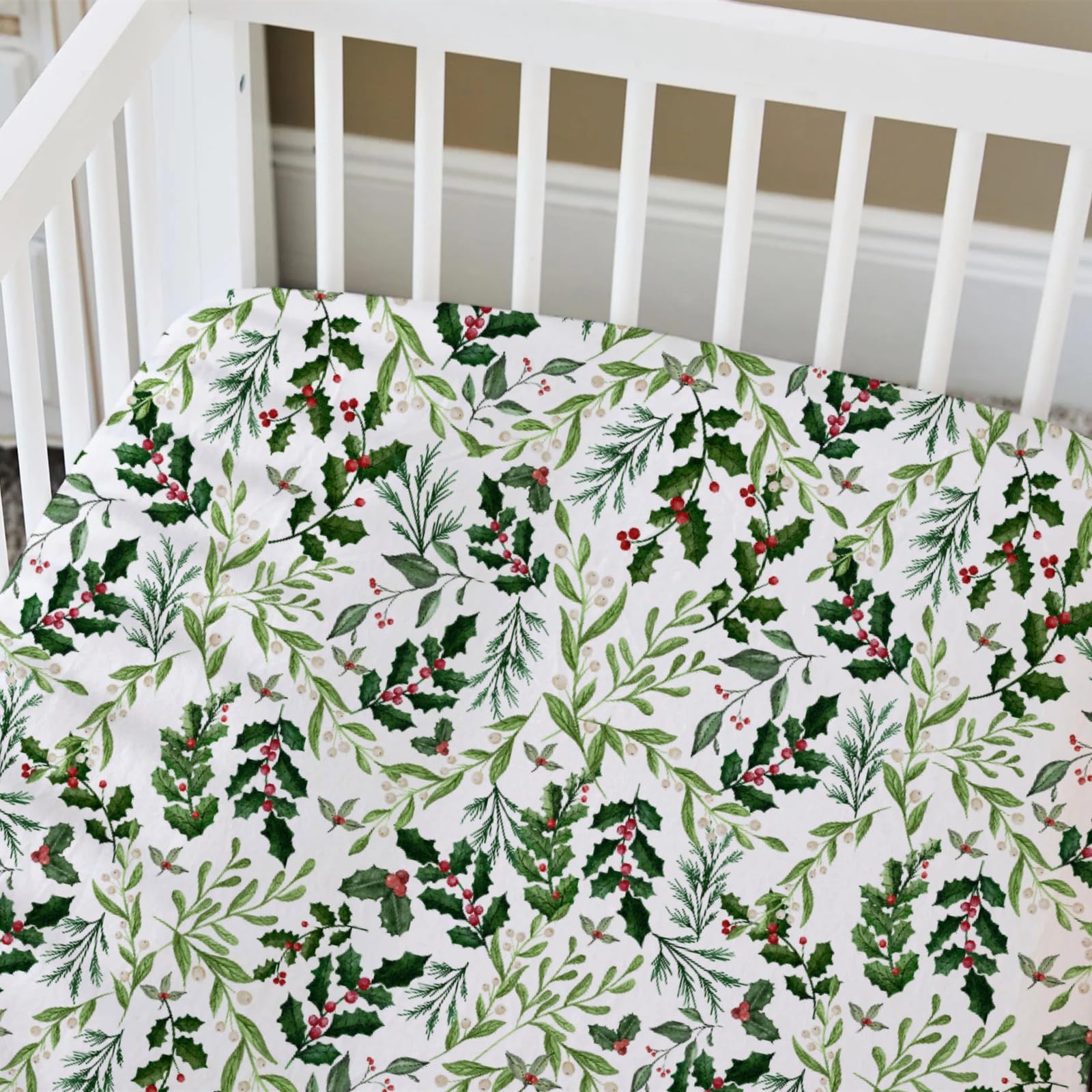 HawSkgFub machine-washable crib sheet resists fading for long-lasting color
