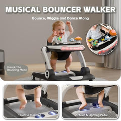 HAWEEK walker with stable base and sturdy frame for confident exploration