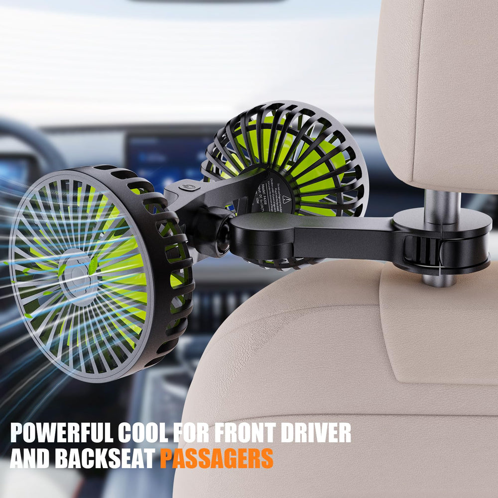 Hayousui 360-degree rotation car fan base for versatile positioning