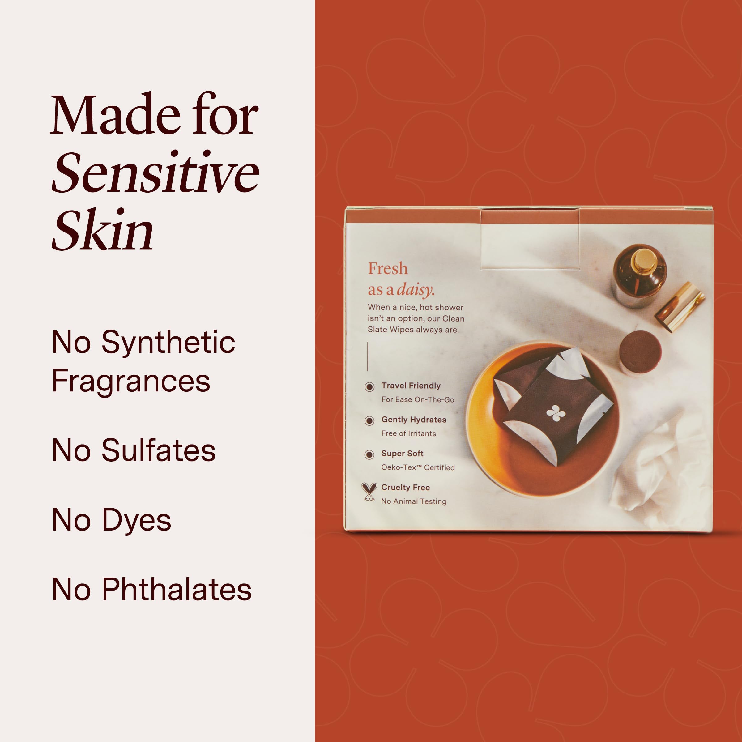Hazel Clean Slate discreet packaging for on-the-go use.
