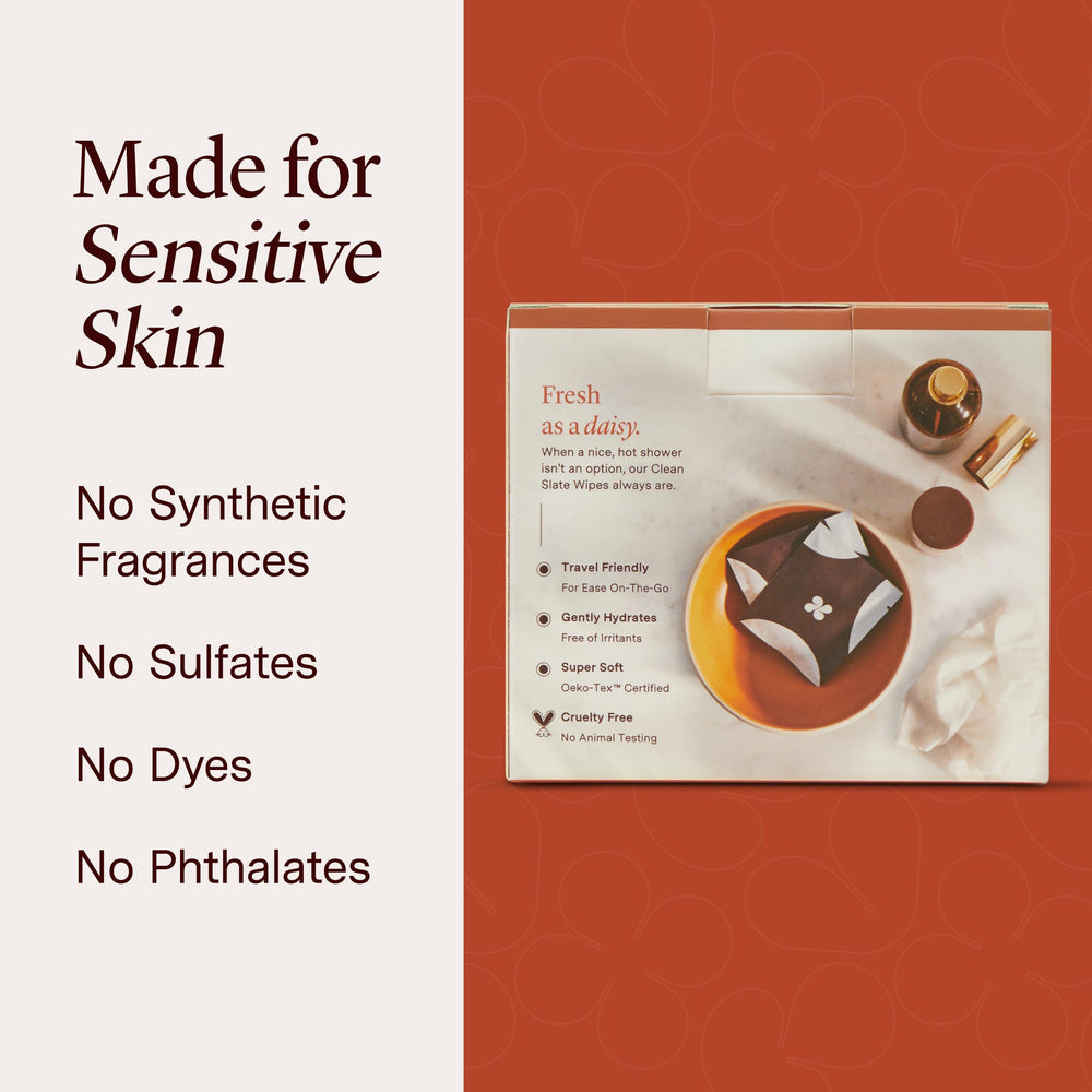 Hazel Clean Slate discreet packaging for on-the-go use.
