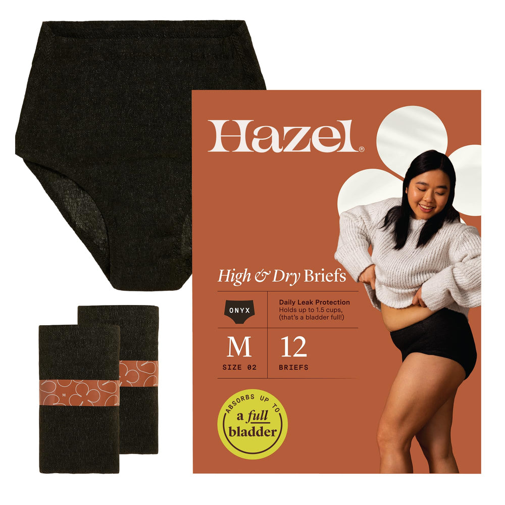 Hazel high-waist pull-ups provide secure, discreet protection under clothing.