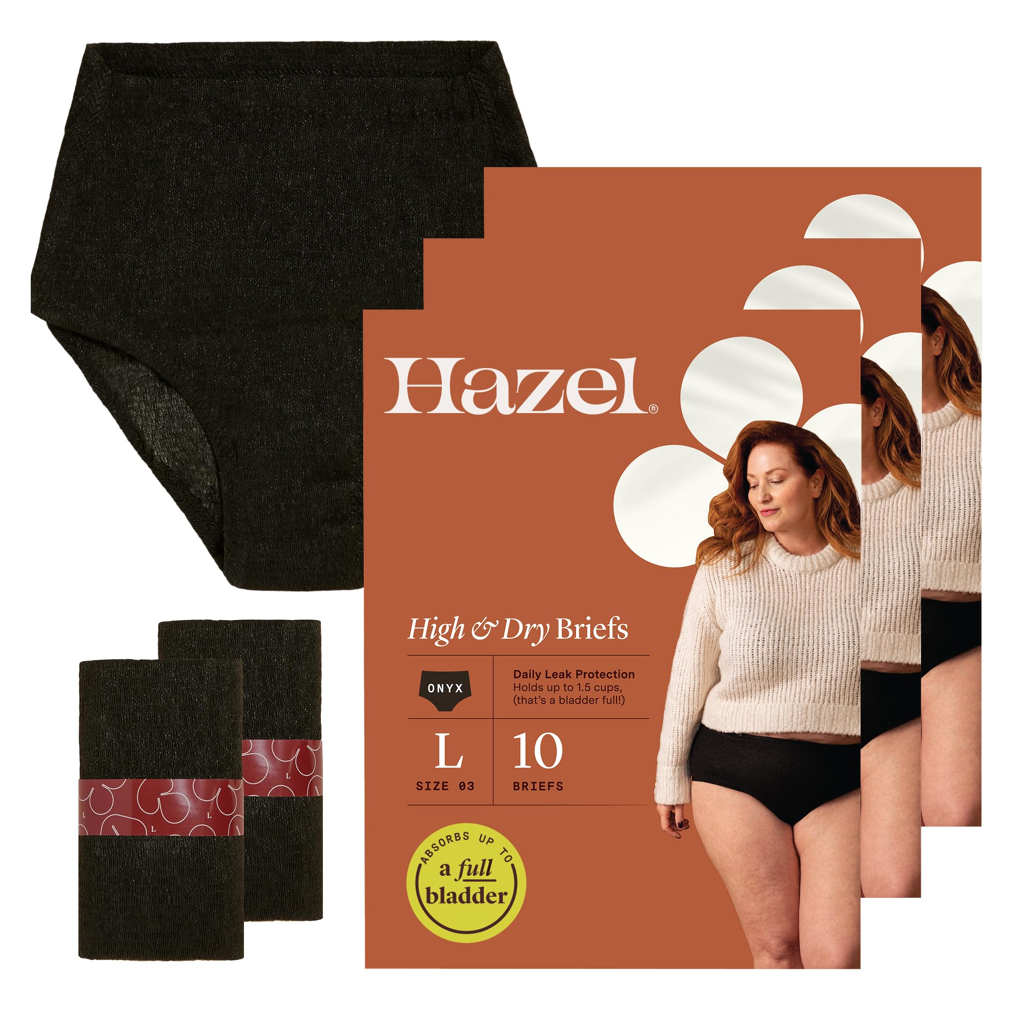 Hazel disposable underwear ultra-thin pull-up for discreet wear under leggings