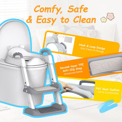 HBTower anti-slip steps provide safe climbing and confident independence.