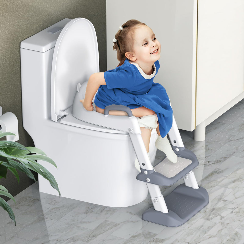HBTower safety handles and anti-slip base keep toddlers secure during use.