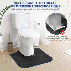 HBGOTL eco-friendly reusable potty mat protects floors from stains and spills.
