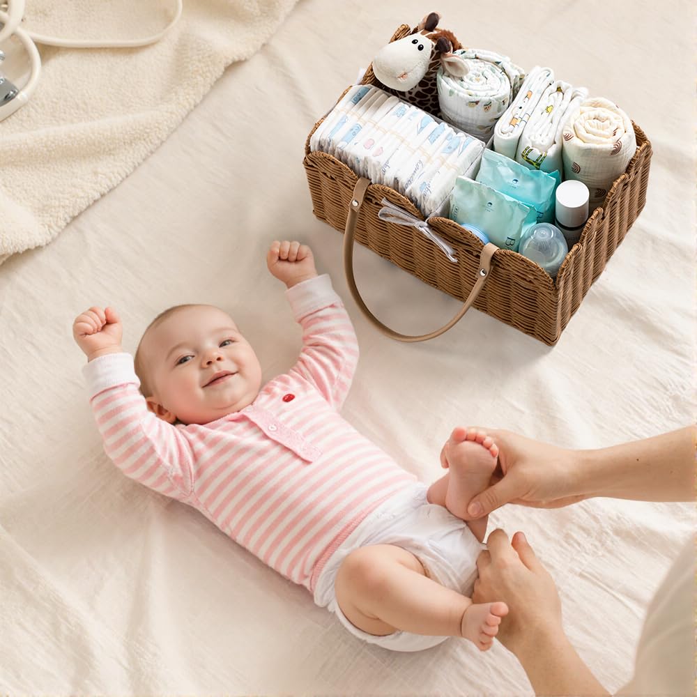HBlife nursery organizer suits home and travel use, keeping essentials accessible.