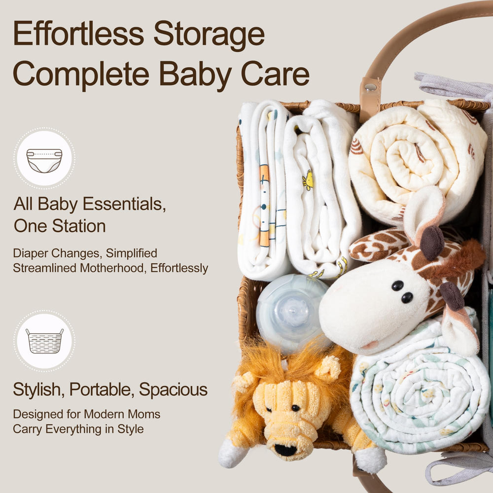 HBlife washable waterproof plastic wicker keeps contents clean and easy to wipe.