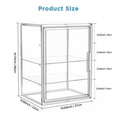 HBlife magnetic door close-up highlighting dust-free access to bottles