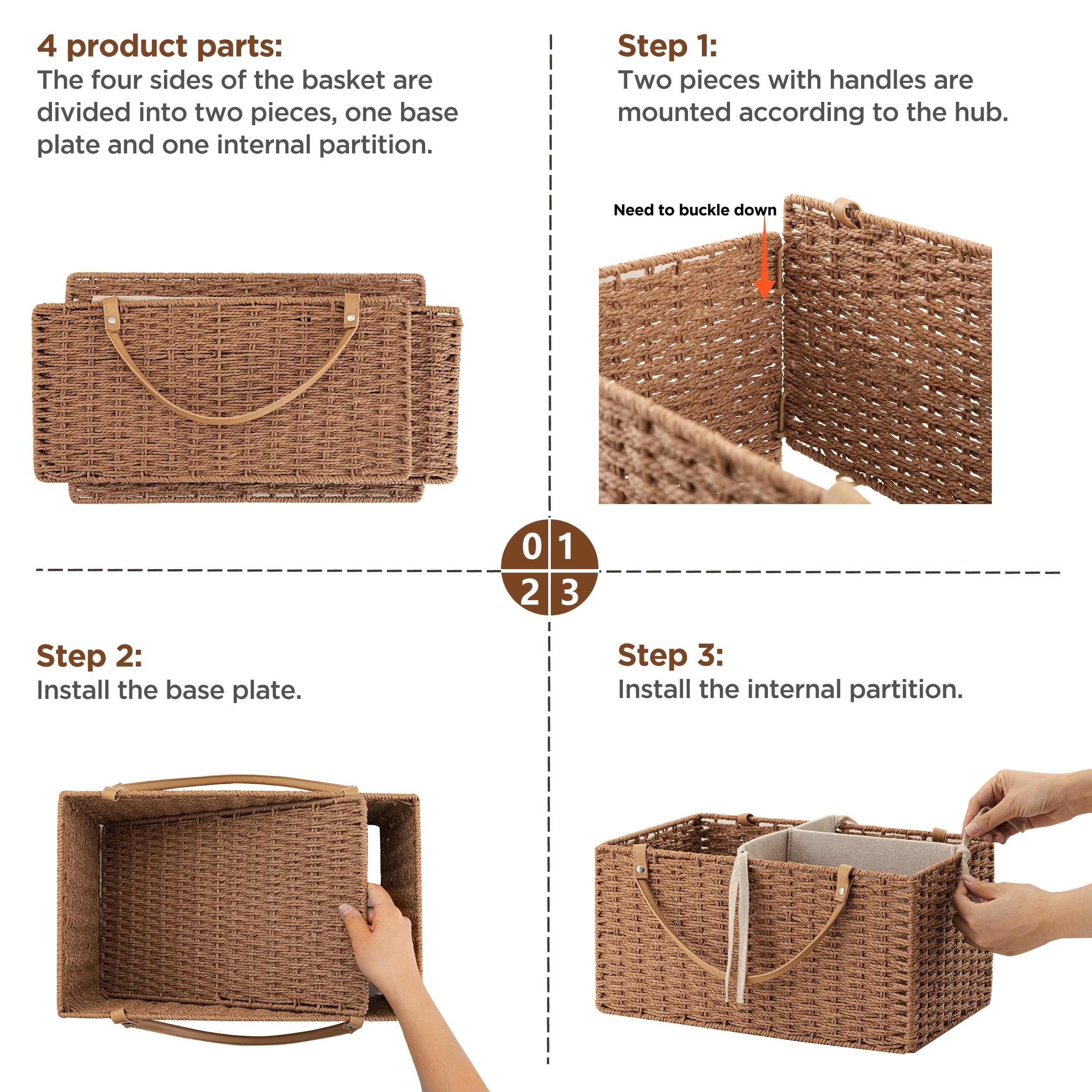 HBlife diaper caddy lightweight design ideal for on-the-go