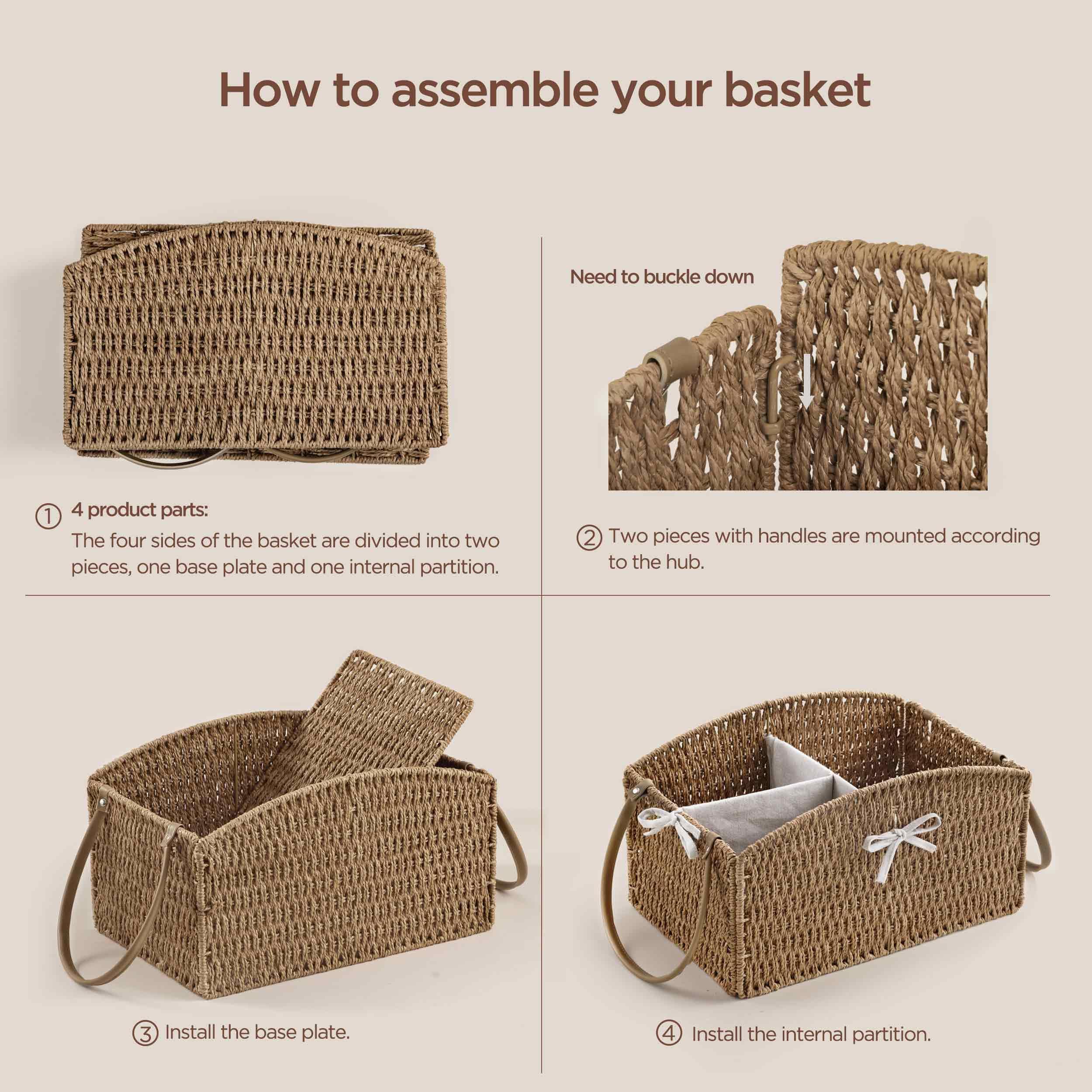 HBlife diaper caddy organizer travel-ready setup keeps items within reach