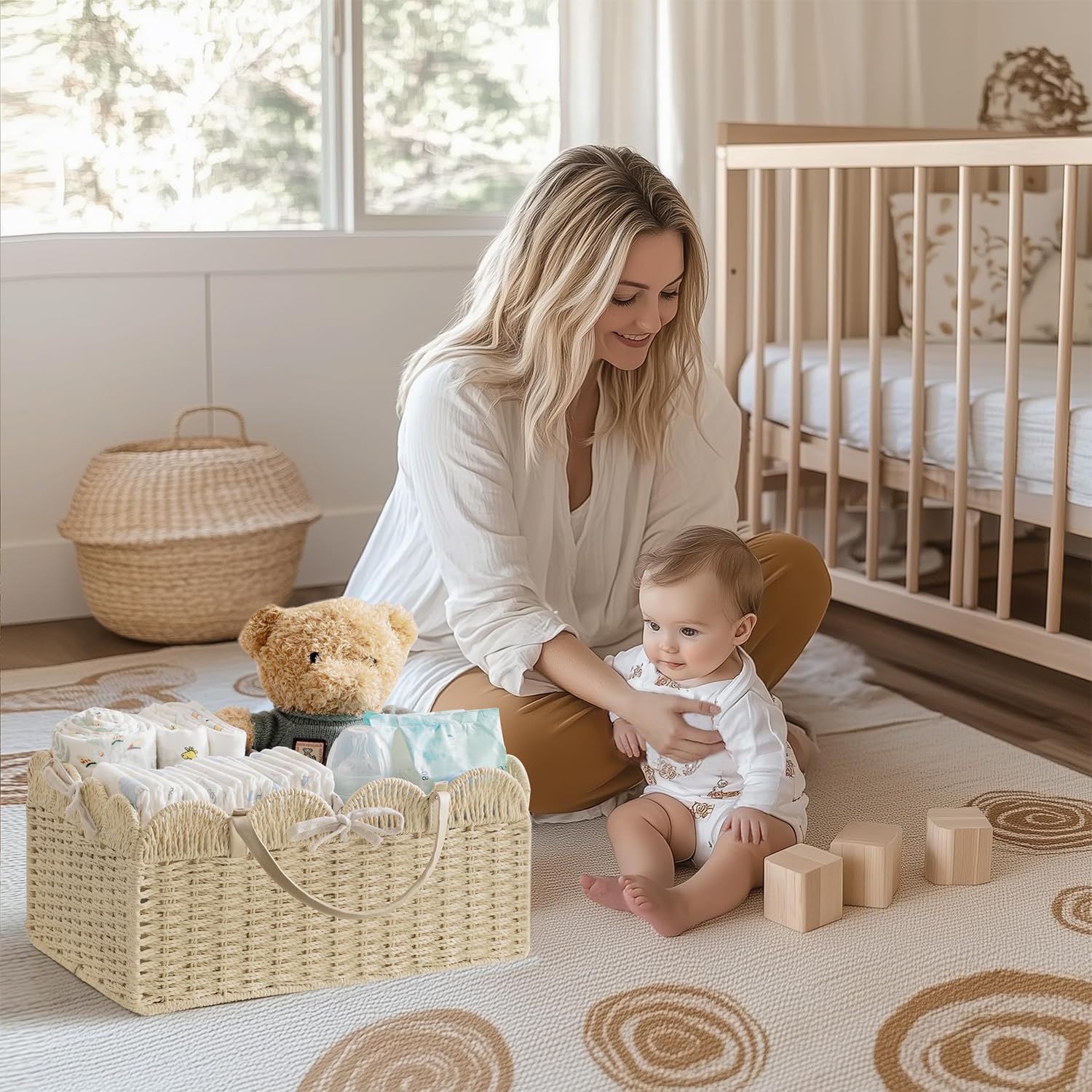 HBlife lightweight handle enables easy carrying at home.