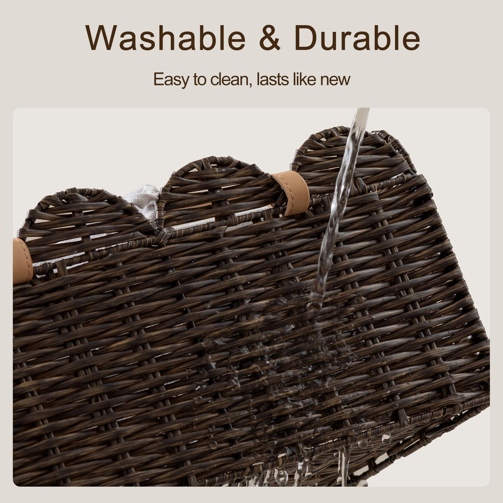 HBlife textured rattan-inspired design adds warmth to the nursery