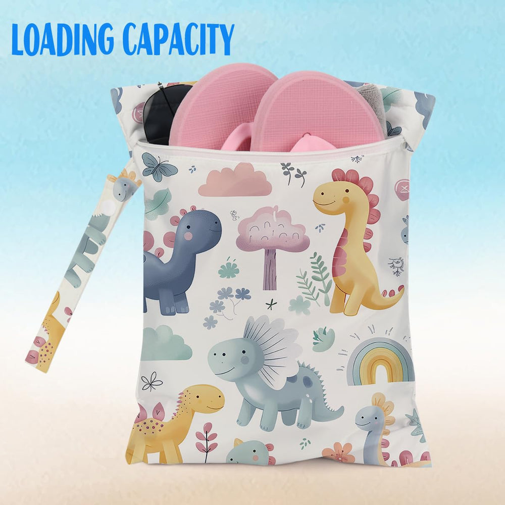 HDHBP beach bag keeps swimsuits and towels organized during trips.