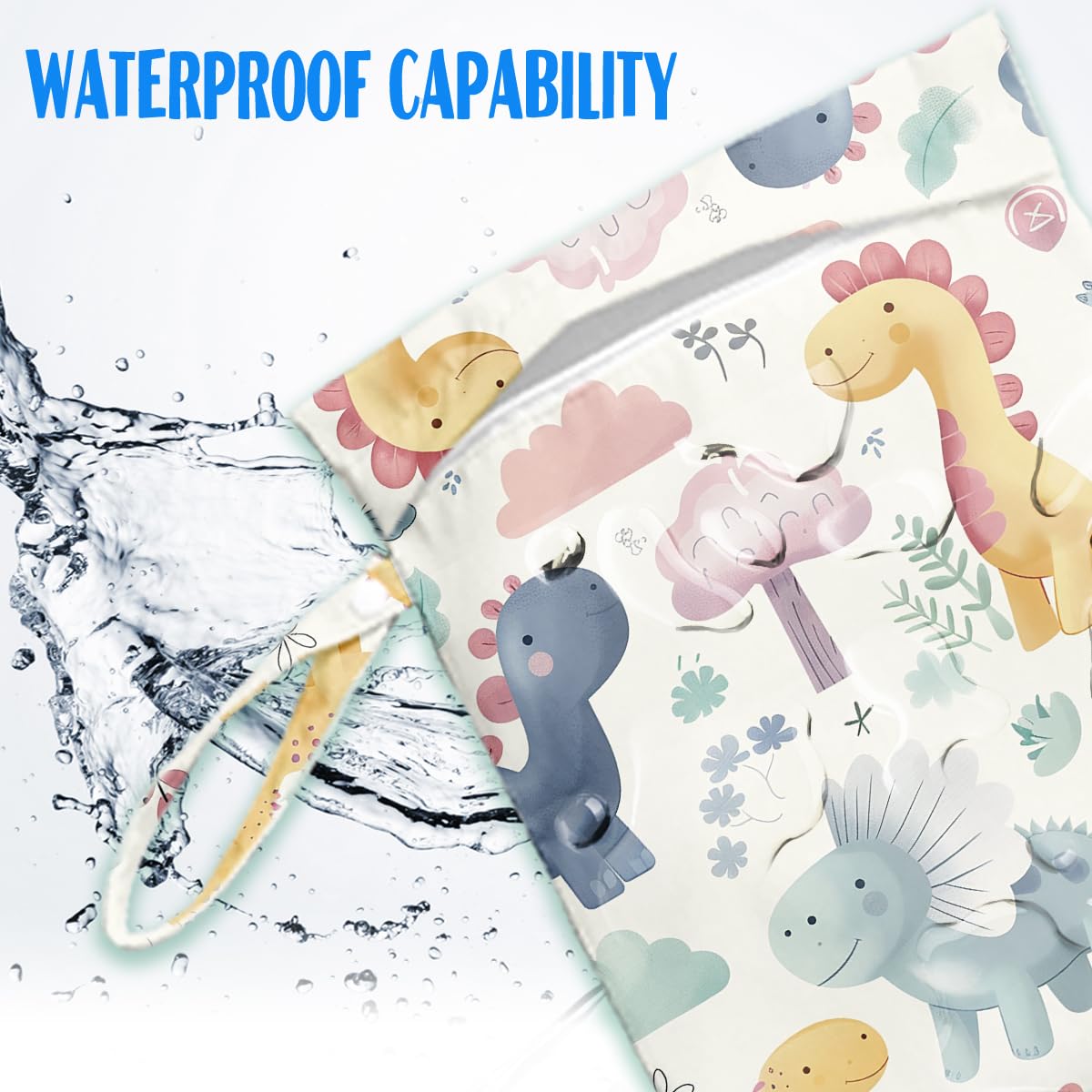 HDHBP swimsuit bag doubles as diaper bag for on-the-go families.