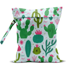 HDHBP wet bag dual compartments keep wet and dry swimwear organized.