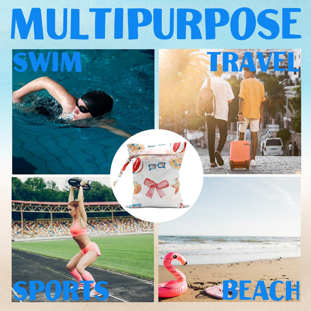 HDHBP wet dry bag practical diaper bag option on family outings.