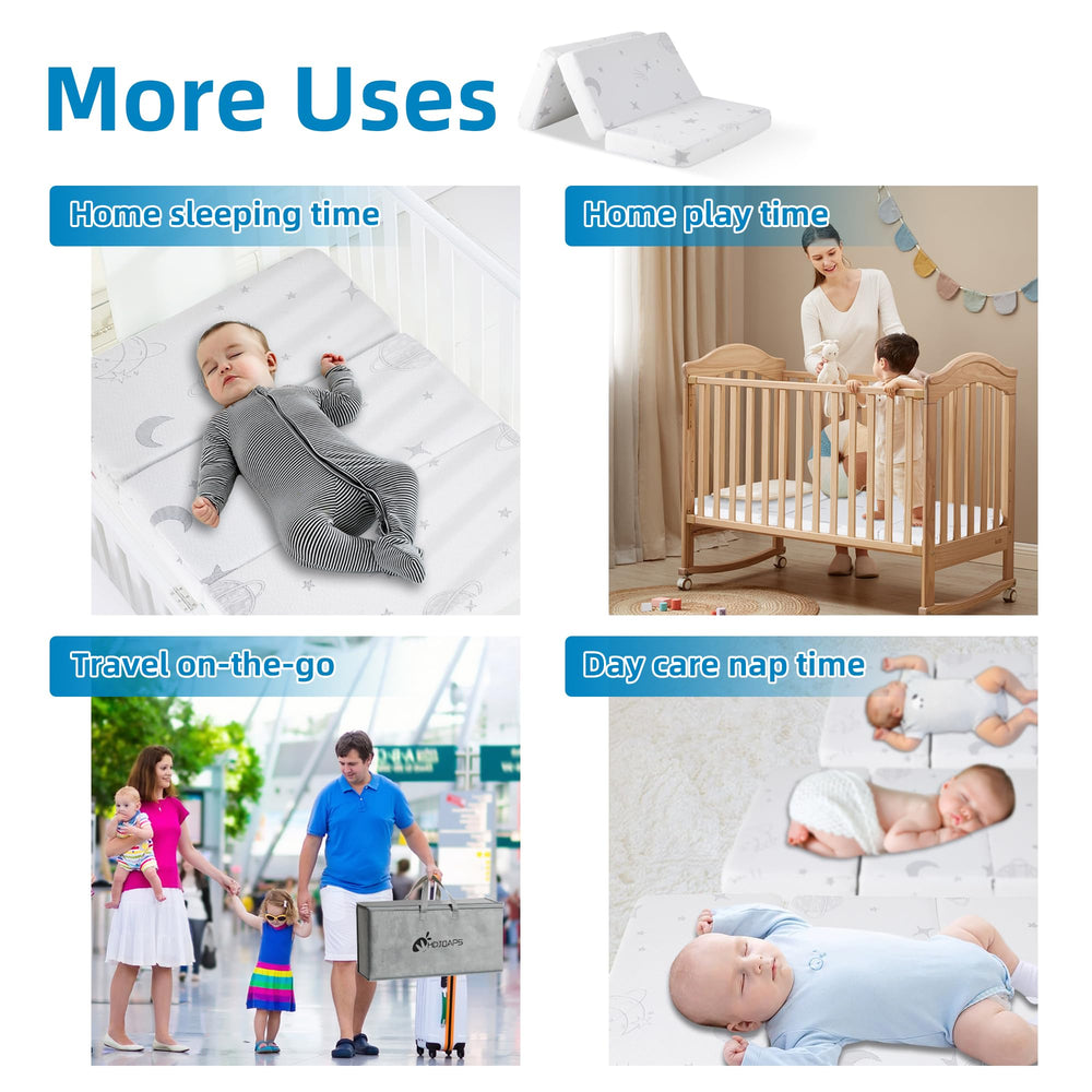 HDJOAPS Round corner design ensures a snug fit with playards.