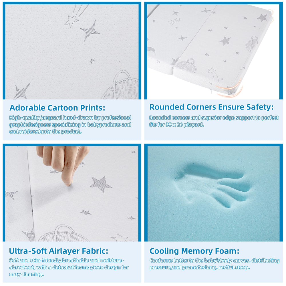 HDJOAPS Washable cover simplifies cleaning after messes.