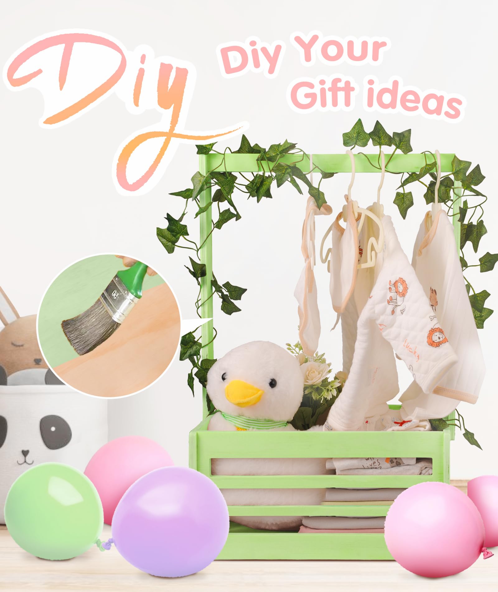 HDUYFYD multi purpose baby storage basket for nursery and beyond
