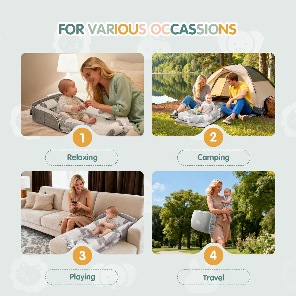 HDUYFYD safe awake-time spot helps keep your baby nearby during diaper changes