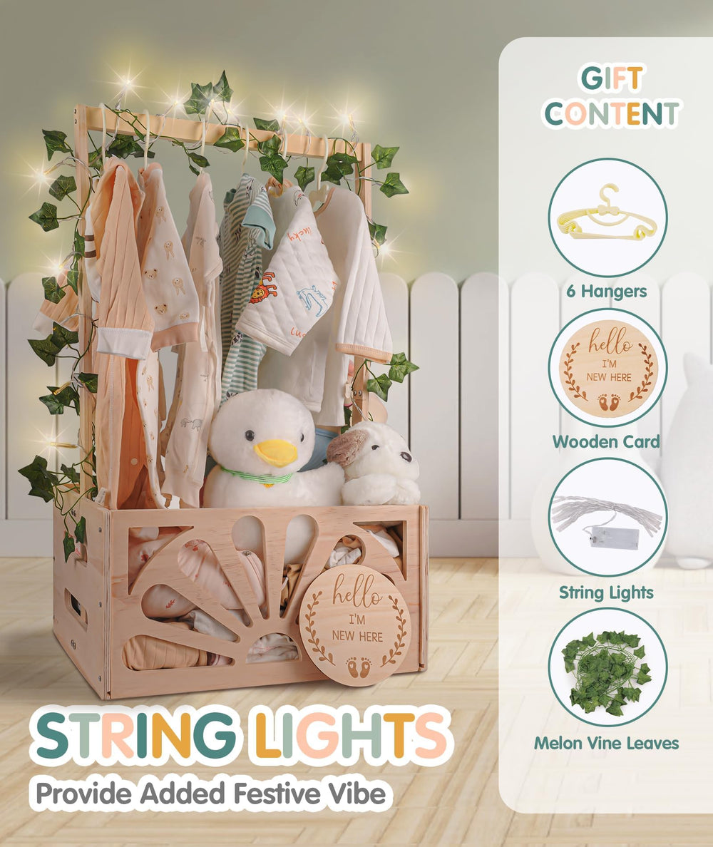 HDUYFYD gift idea crate perfect for new parents and newborns