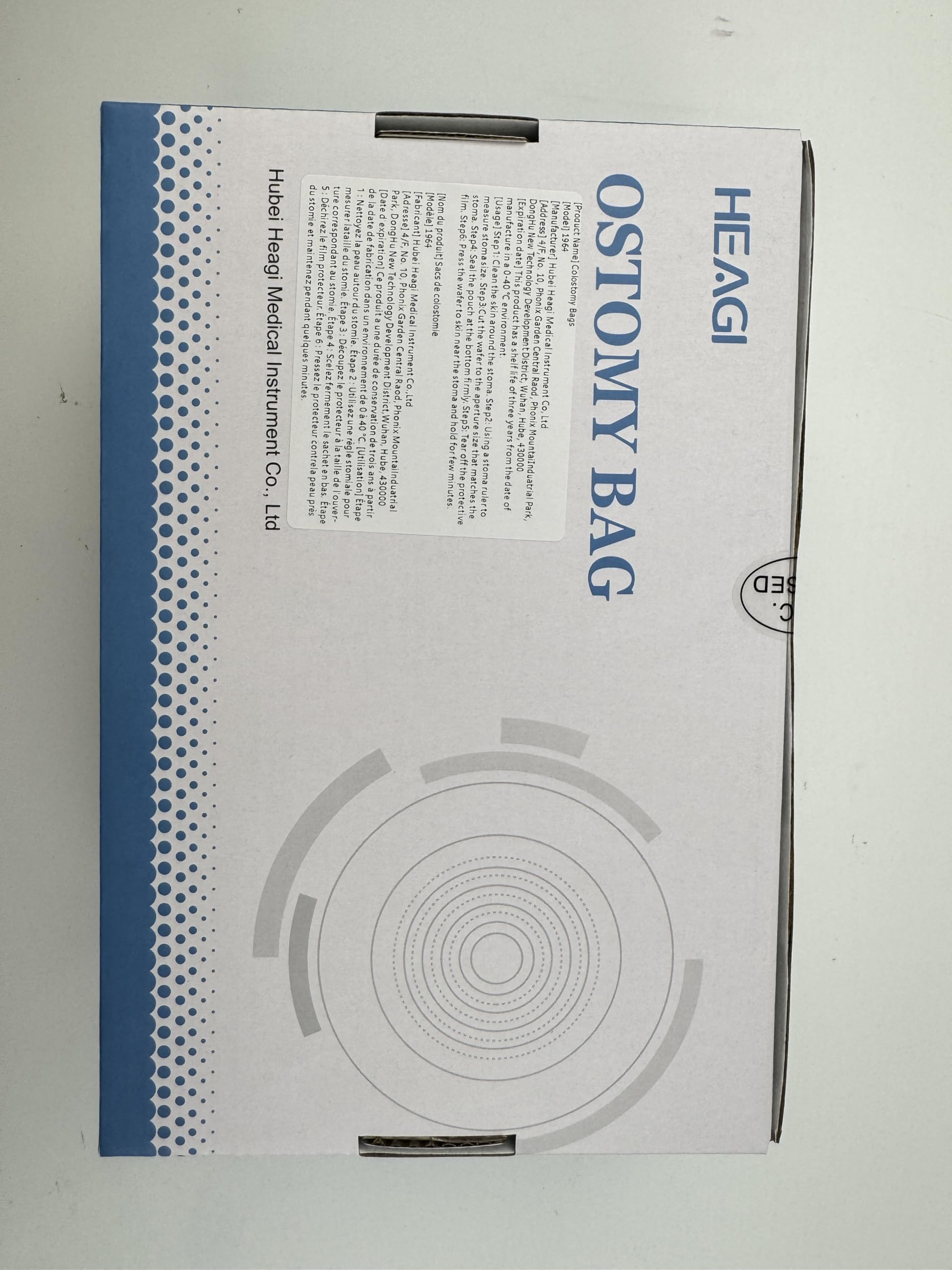 Heagimed activated carbon deodorant film helps reduce odors.