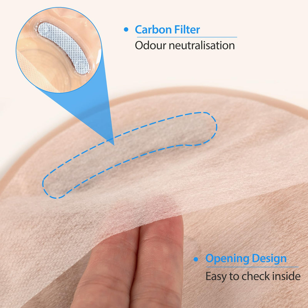 Heagimed odor-control activated charcoal film helps maintain discreet wear.