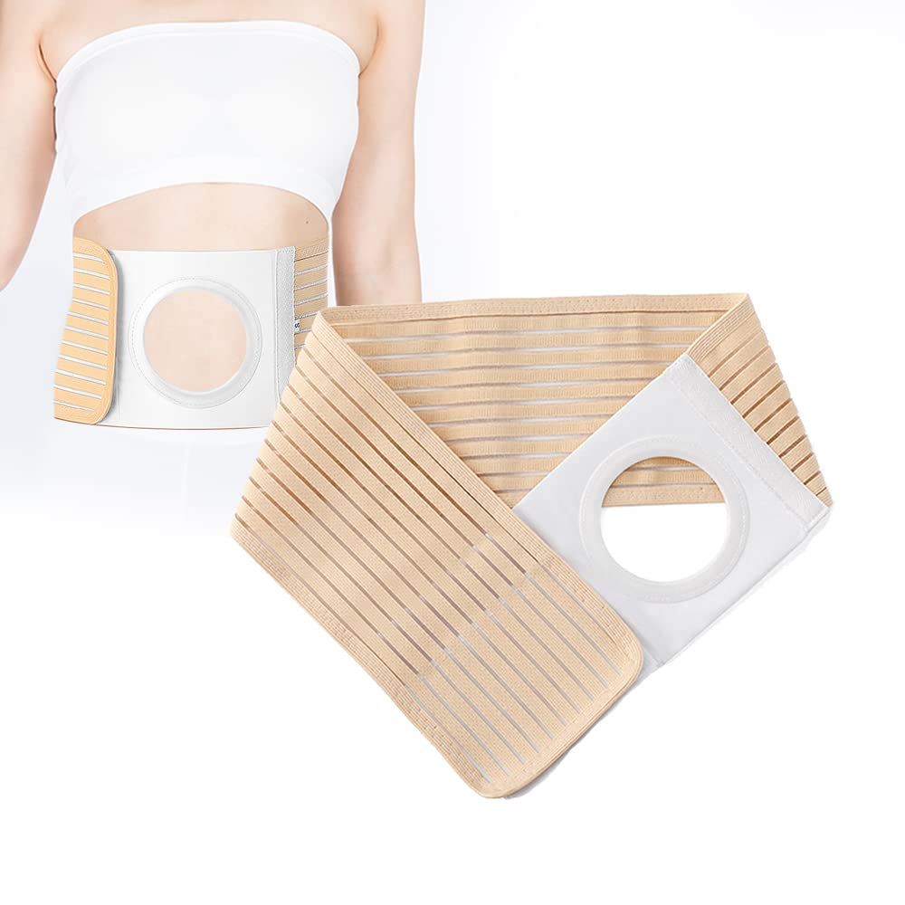 Heagimed ostomy belt compression for stability during activity.