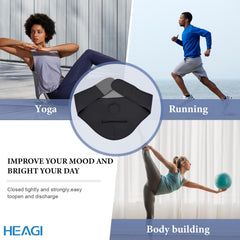 Soft, breathable fabric of Heagimed ostomy belt ensures comfortable all-day wear.