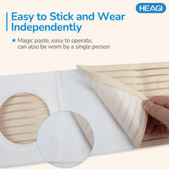 Heagimed ostomy belt washable and reusable for ongoing use.