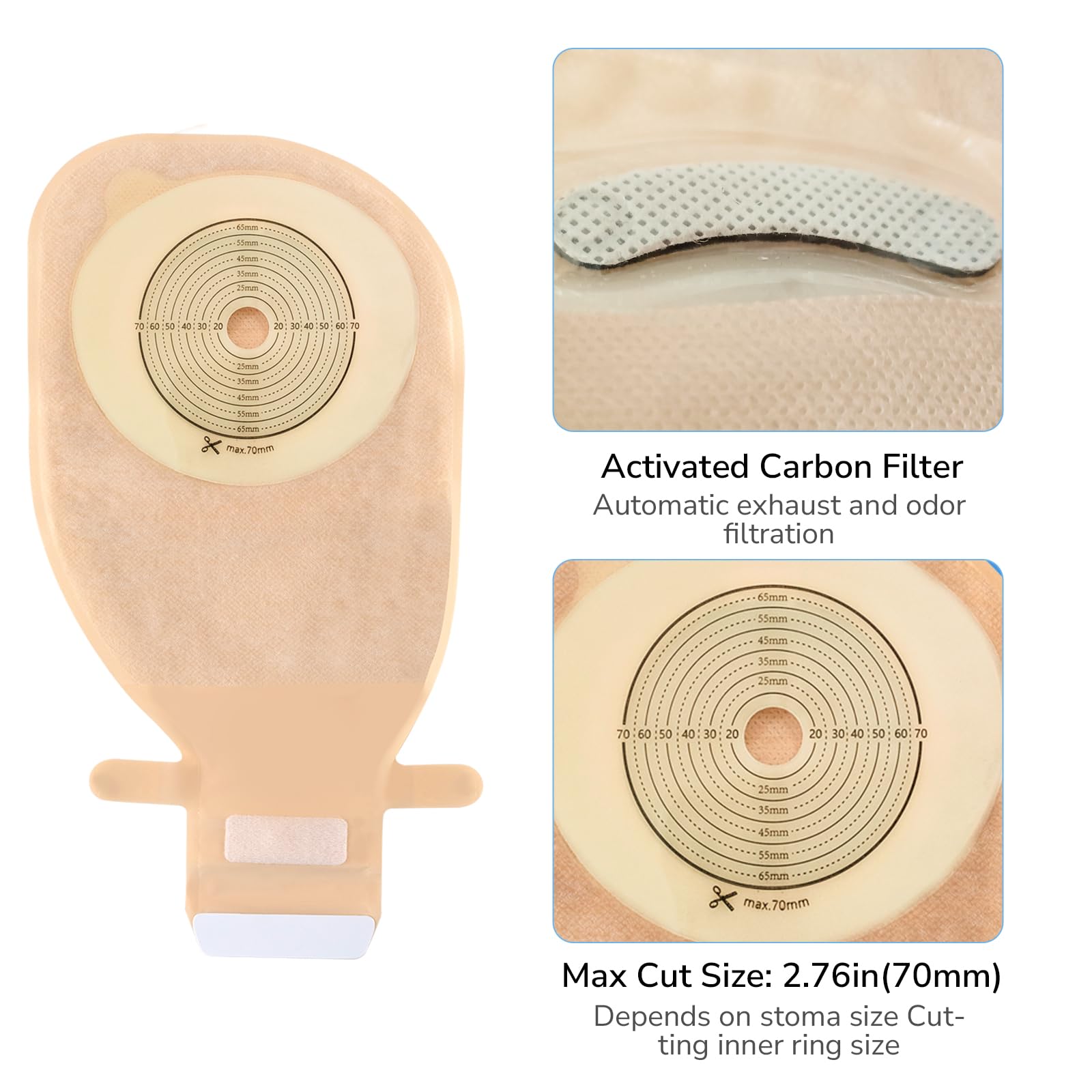 Heagimed right-side opening design keeps the disc secure.